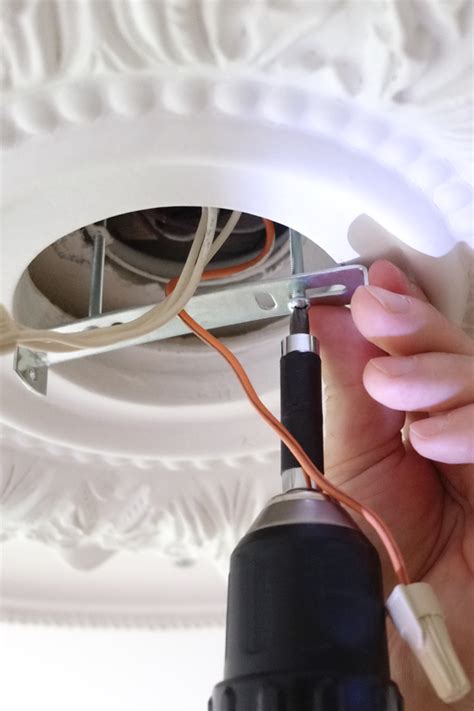 round junction box medallion|ceiling medallion installation.